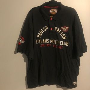 ParishNation Outlaws Moto Club t-shirt 5XL